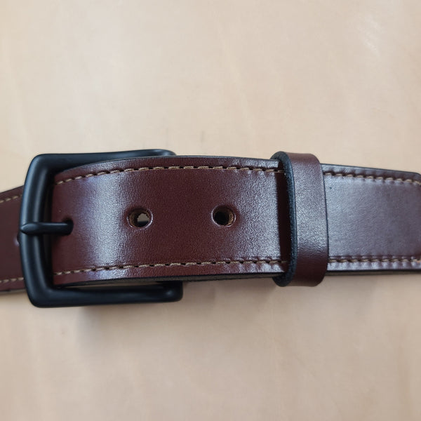 The "Sportsman” heavy English style bridle leather men's belt
