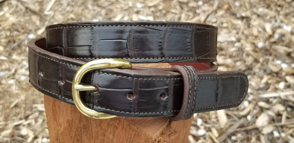 Alligator carry belt