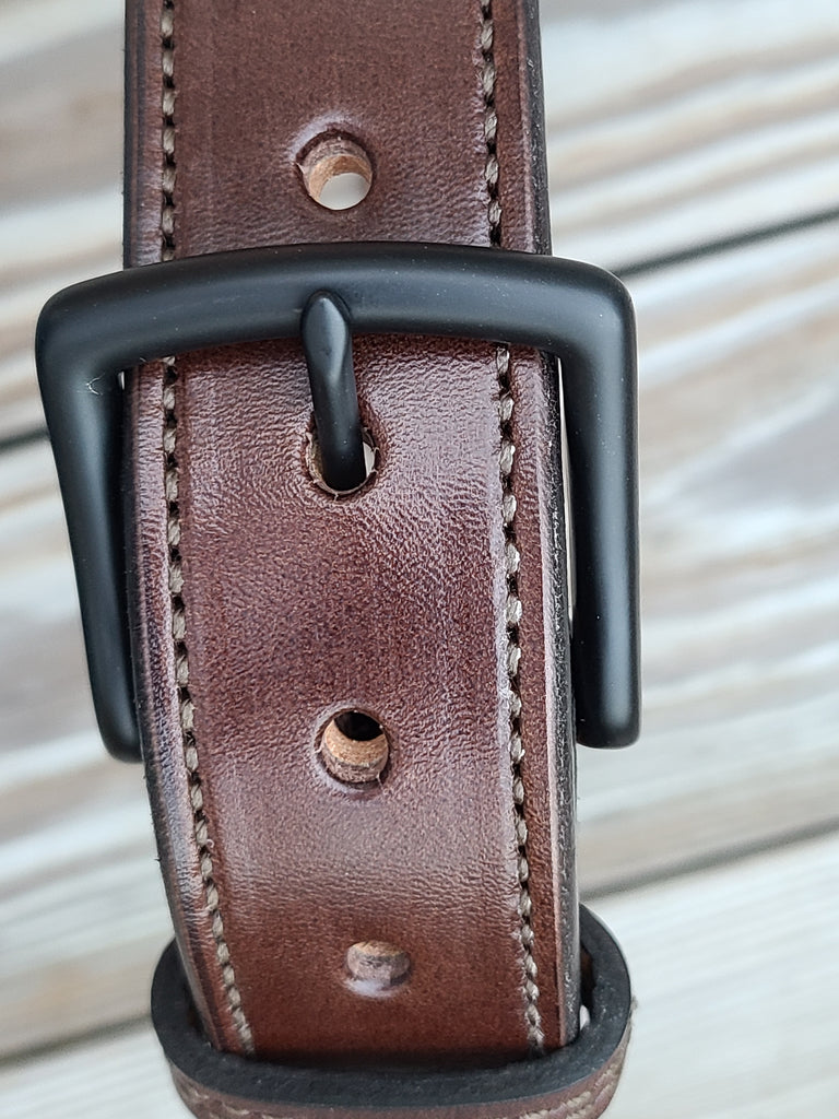 The "Double Thick Carry” men's leather belt.